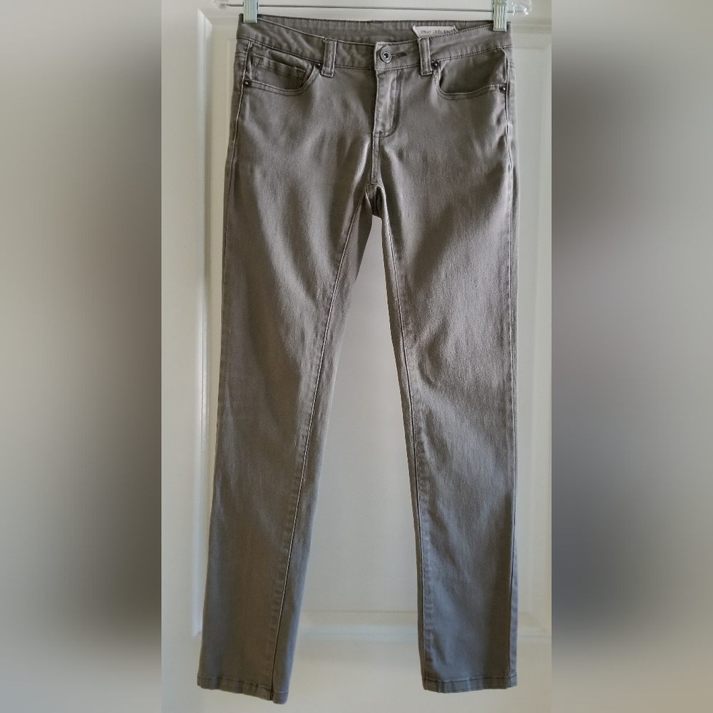CHOR Low Waist Army Green Skinny Jeans Size 1